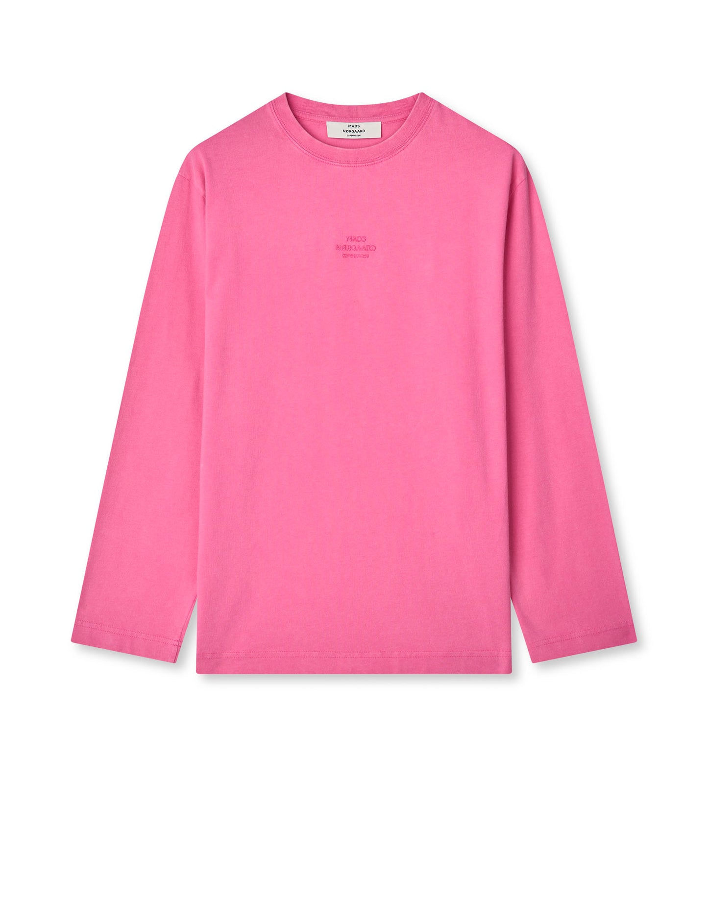 Cotton Jersey Jerry Tee LS, Carmine Rose
