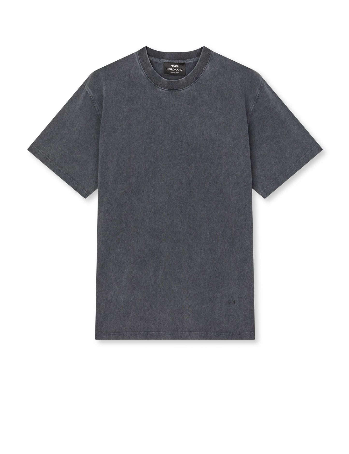 Combed Jersey Dye Thorbjørn Tee, Black