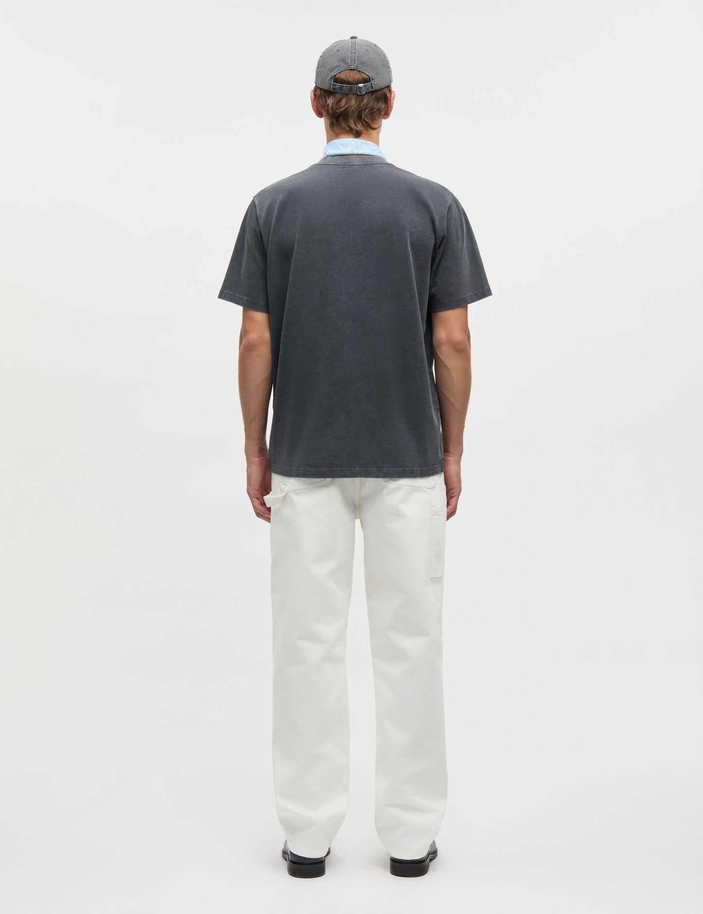 Combed Jersey Dye Thorbjørn Tee, Black