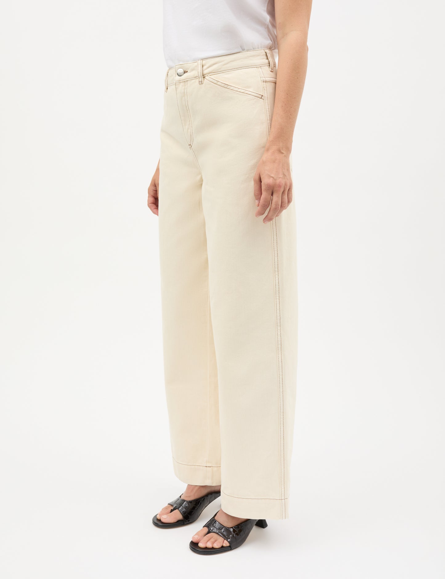 Soil Denim Kargo pants, Almond Oil