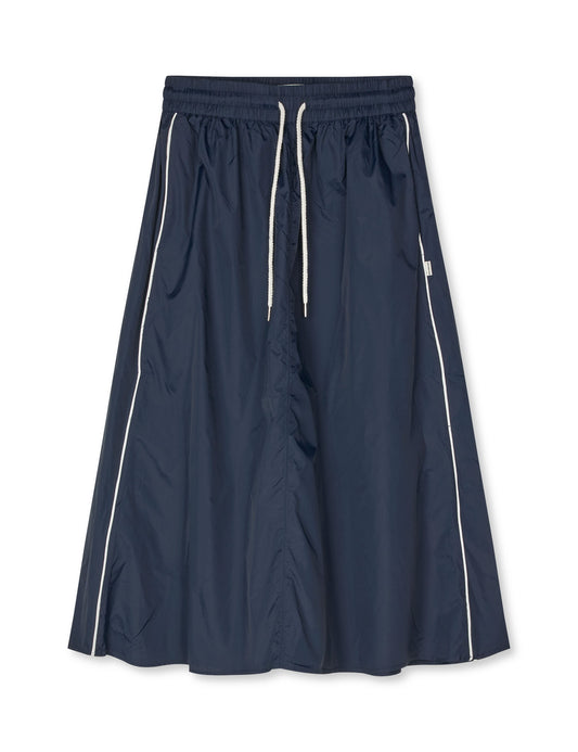 Ripstop Nylon Caro Skirt, Sky Captain