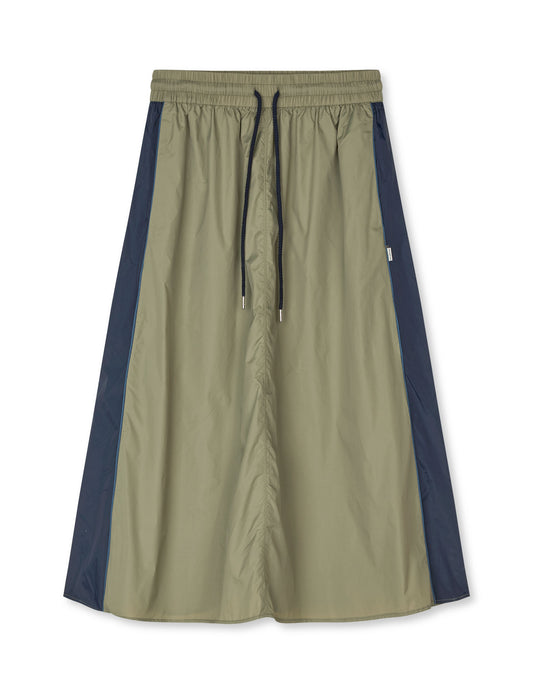 Ripstop Nylon Caro Skirt, Overland Trek/Sky Captain