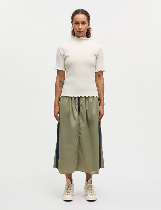Ripstop Nylon Caro Skirt, Overland Trek/Sky Captain
