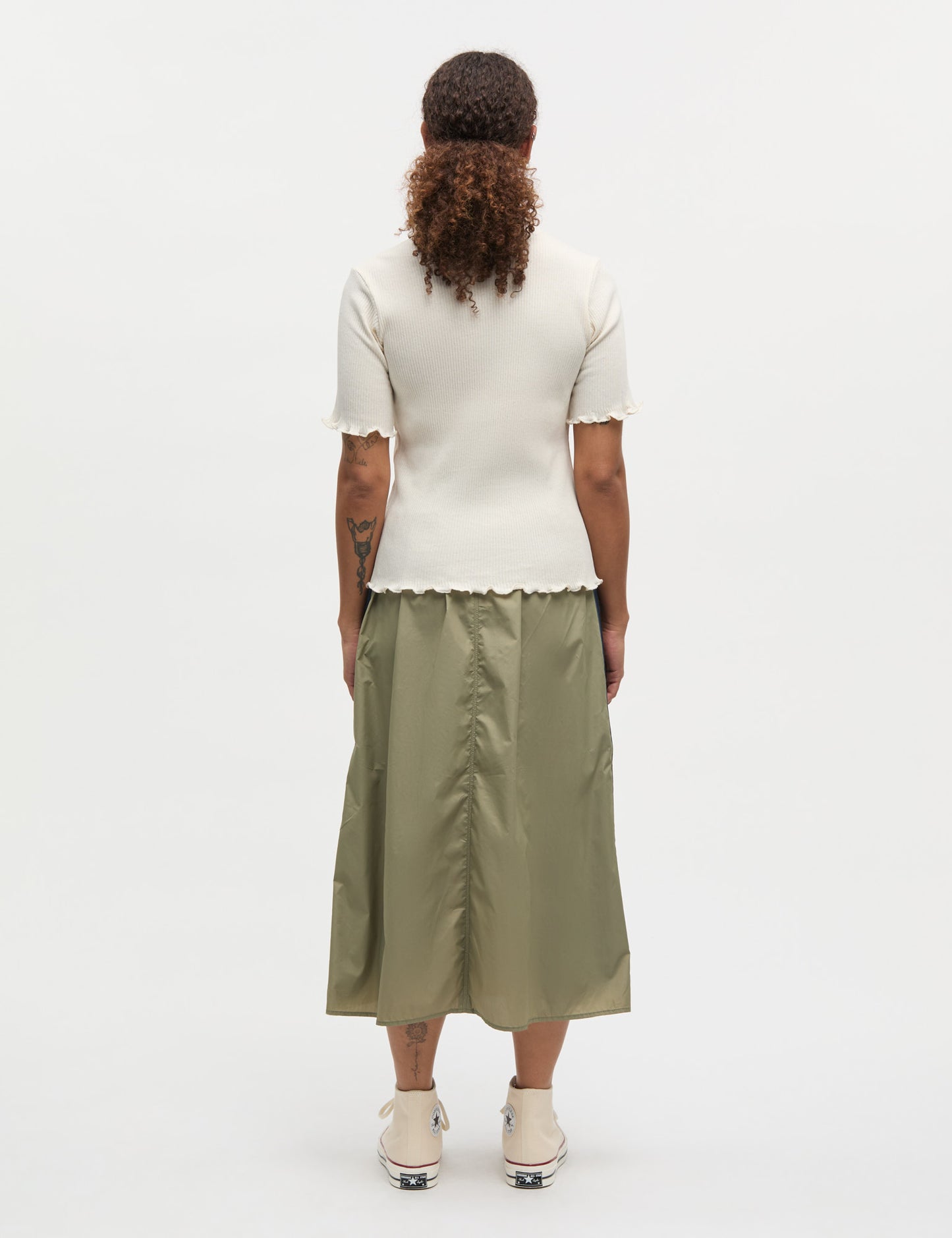 Ripstop Nylon Caro Skirt, Overland Trek/Sky Captain