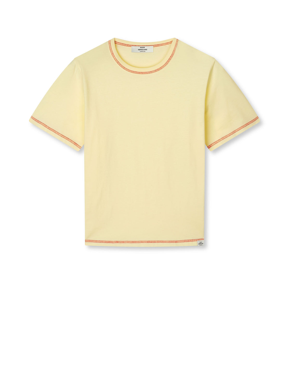 Single Cotton Grace Tee, Almond Oil
