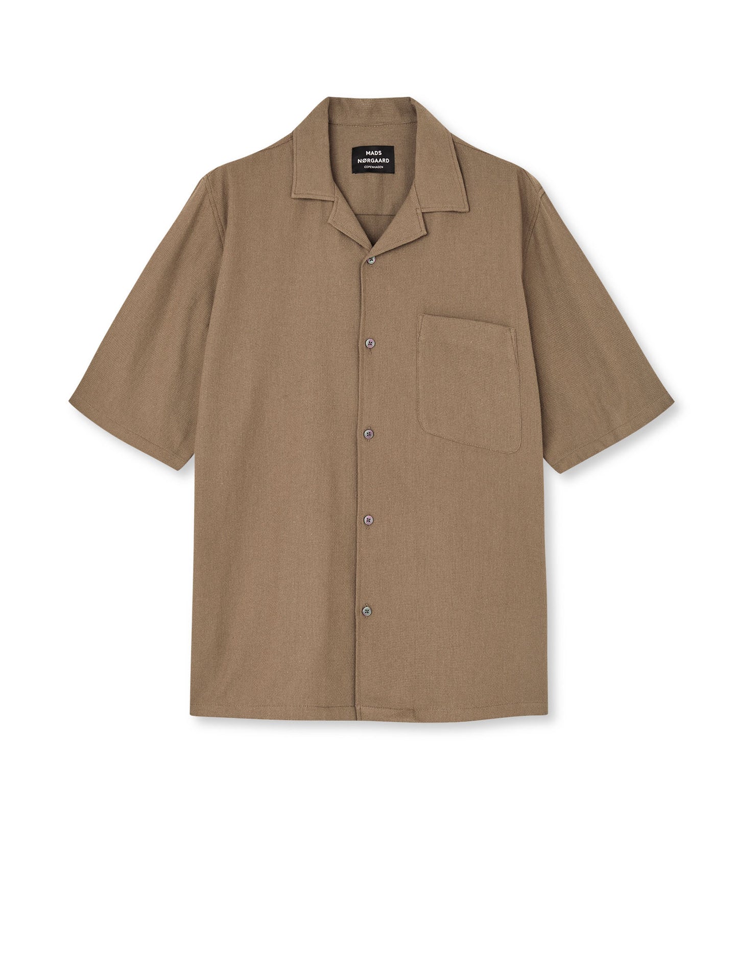 Texture Kenji Shirt SS, Walnut