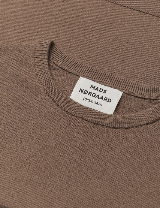 Fine Merino Emma Knit, Walnut