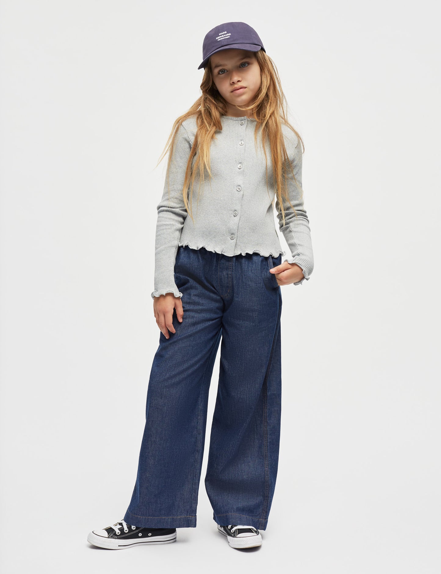 Air Denim Pil Jeans, Mid Blue Denim