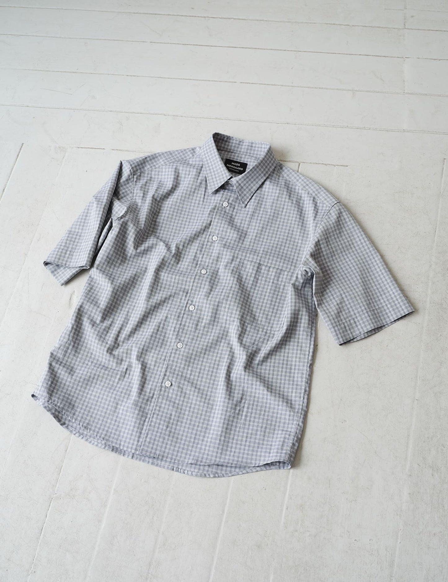 Cotton Soft Oskar Shirt SS, Sky Captain CH.