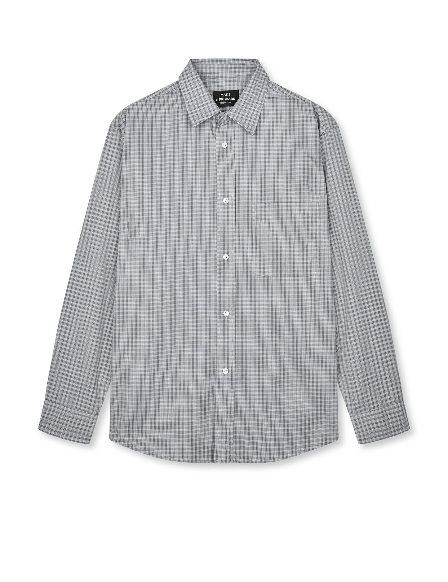 Cotton Soft Marcel Shirt, Sky Captain CH.