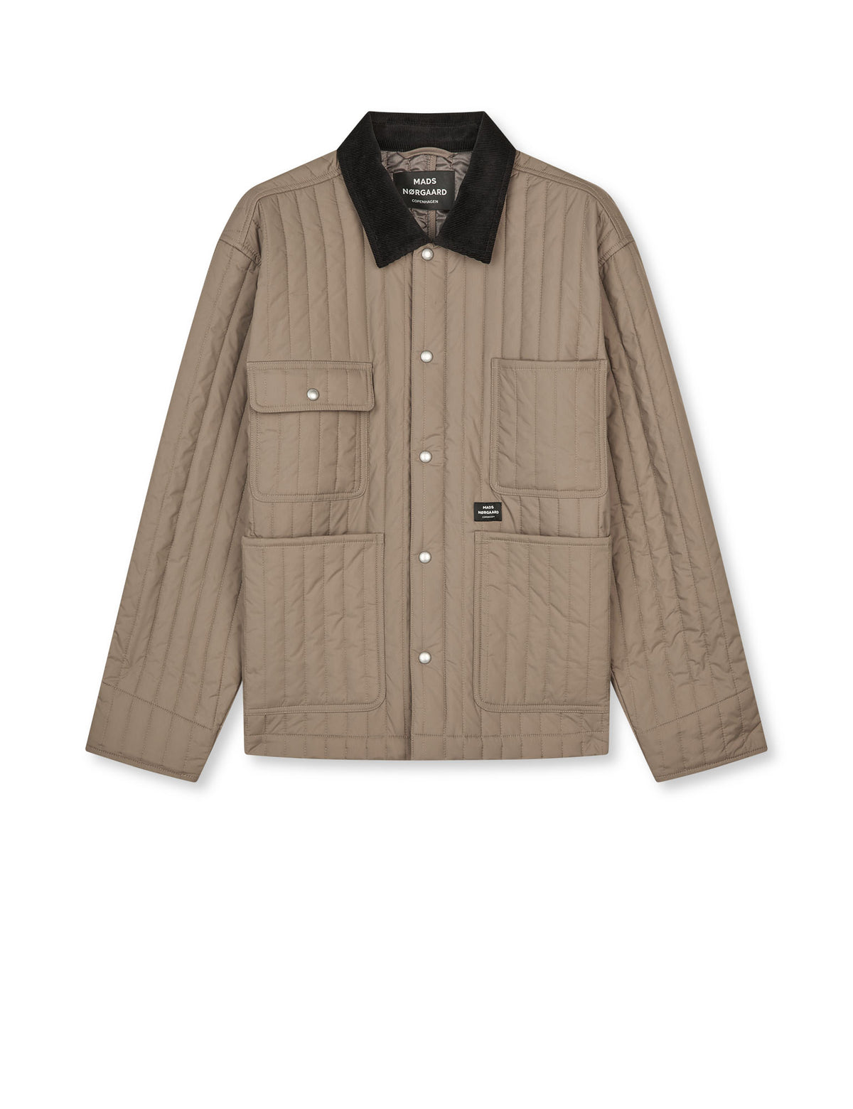 Quilt Chore Jacket, Walnut