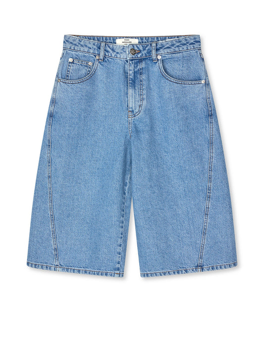 Luke Denim Robyn Shorts, Blue Vintage