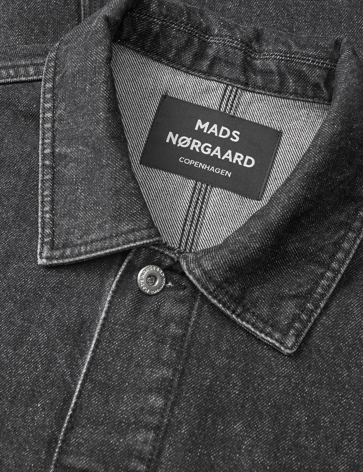 Arizona Black Denim Chore Jacket, Black Grey Stone Wash – MADS