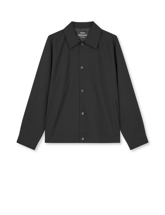 Dense Weave Travis Jacket, Black