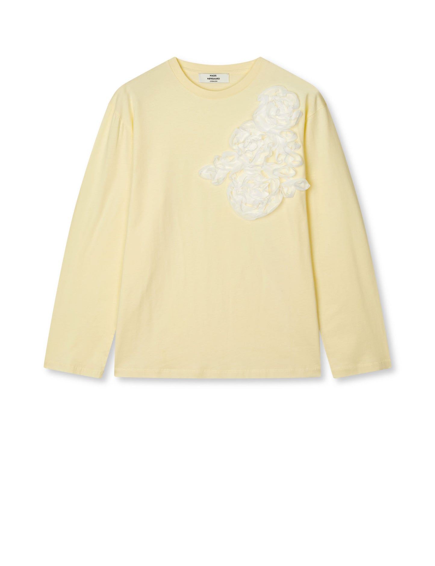 Single Cotton Jerry Tee LS, Almond Oil