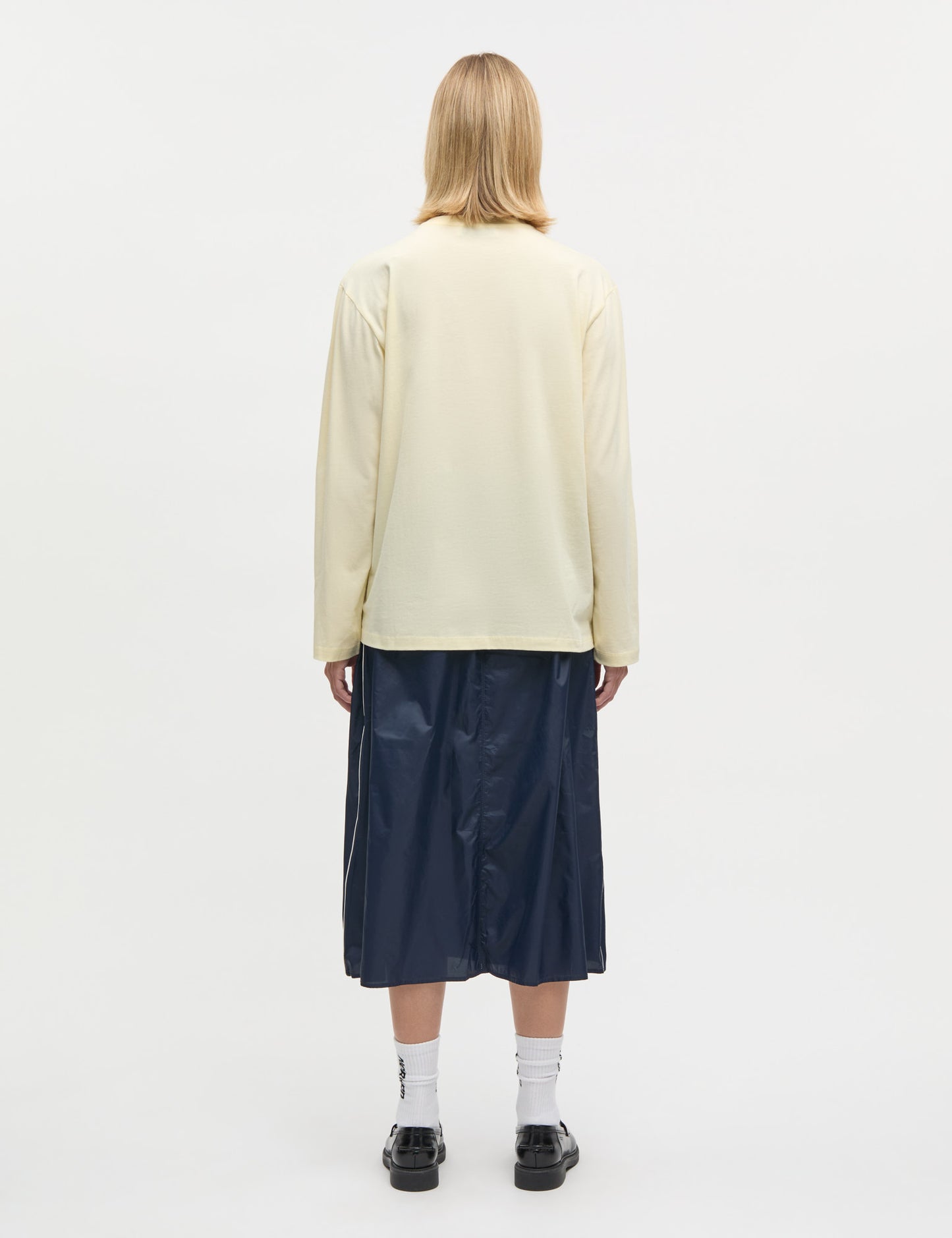 Single Cotton Jerry Tee LS, Almond Oil