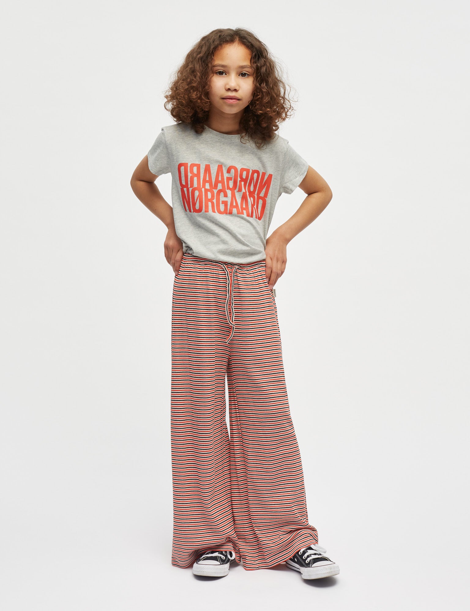2x2 Cotton Stripe Verona Pants, Fiery Red/Vanilla Ice – MADS