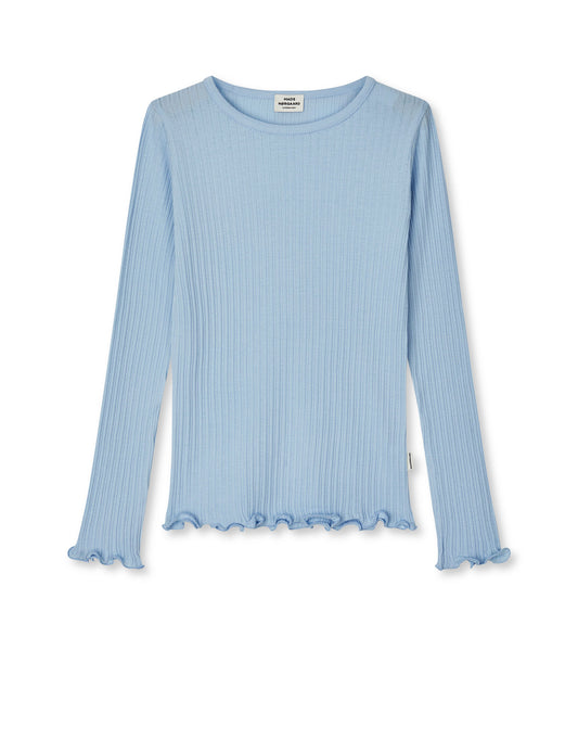 Pointella Trudy Tee LS, Cashmere Blue