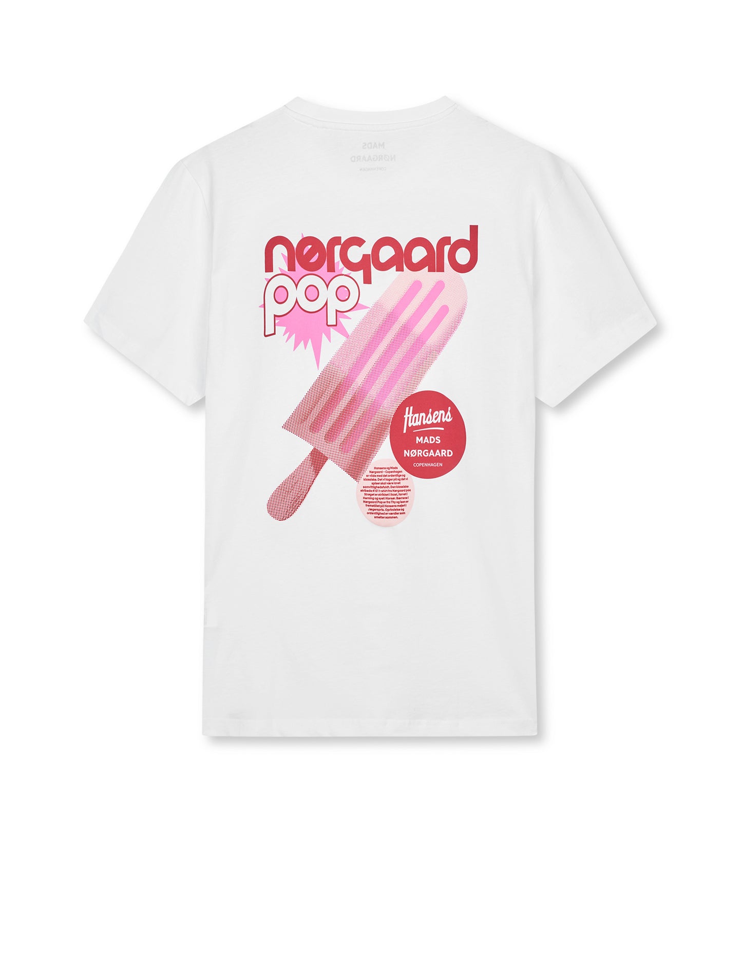 Fine Jersey Hansen Tee, White