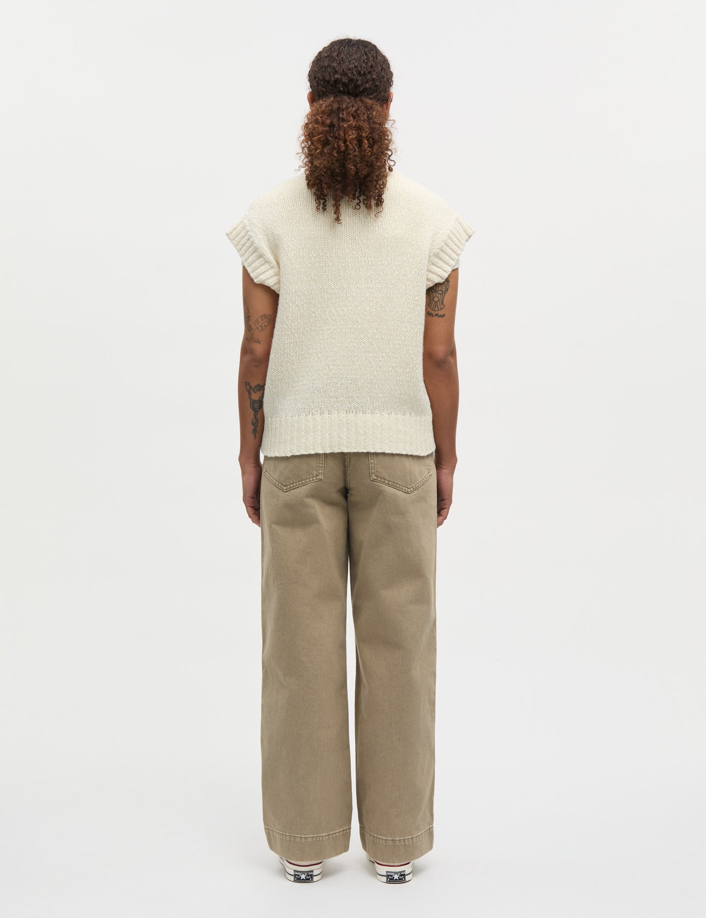 Woolin Elin Vest, Almond Oil