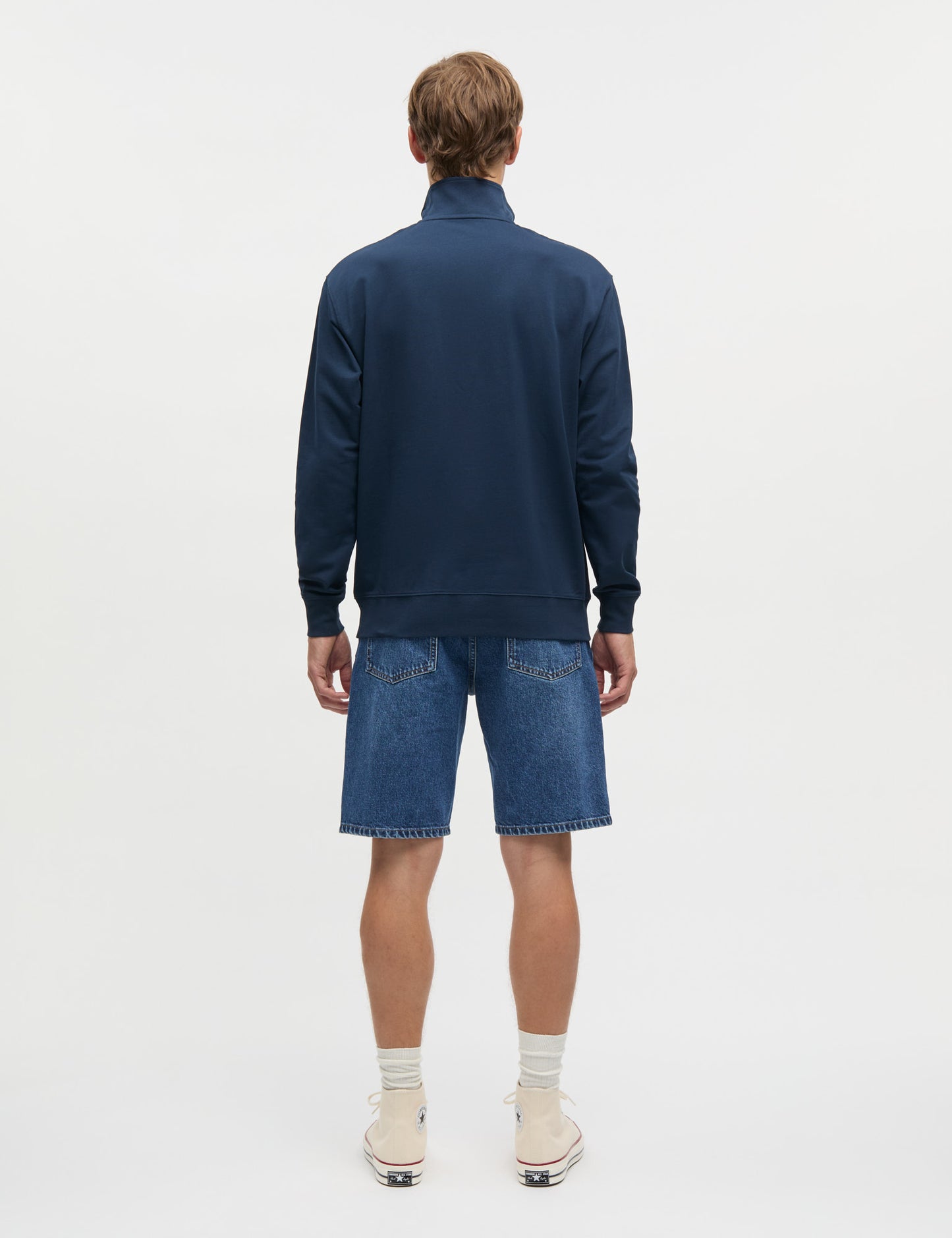 Arizona Denim Coen Shorts, Mid Blue Stone Wash