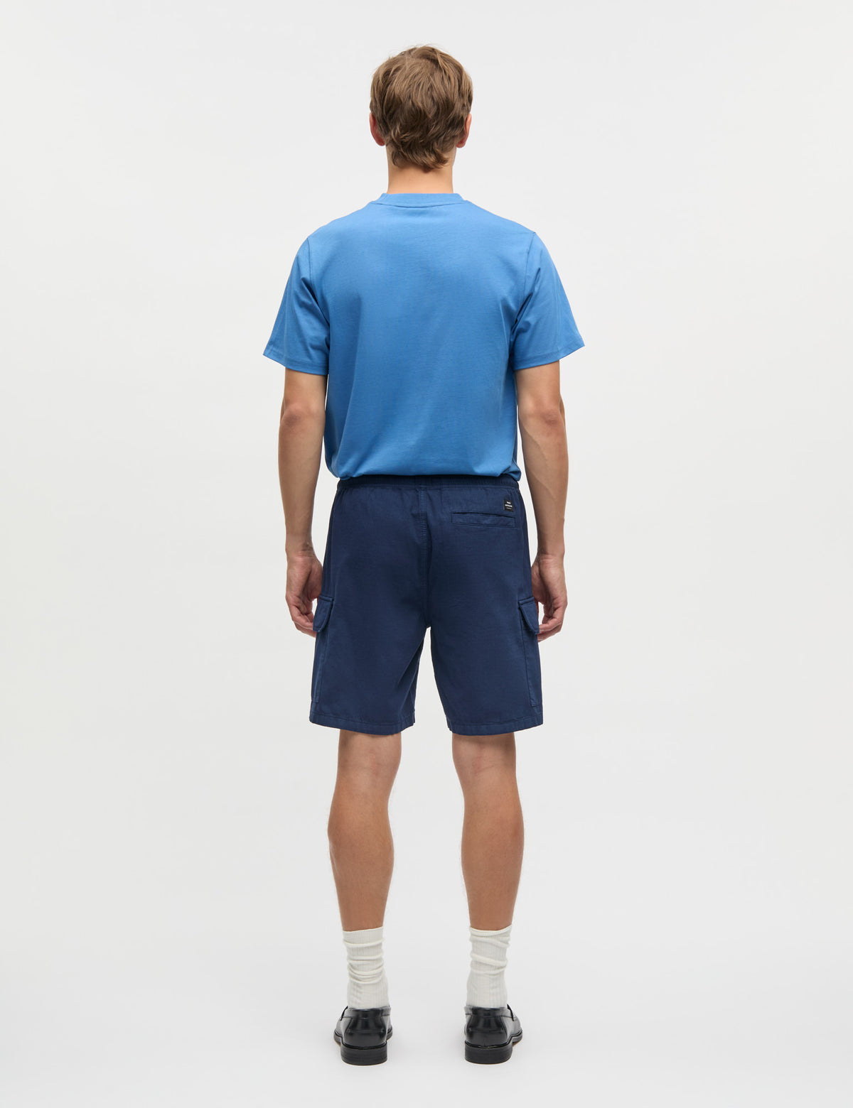 Cotton Ripstop Cargo Shorts, Sky Captain