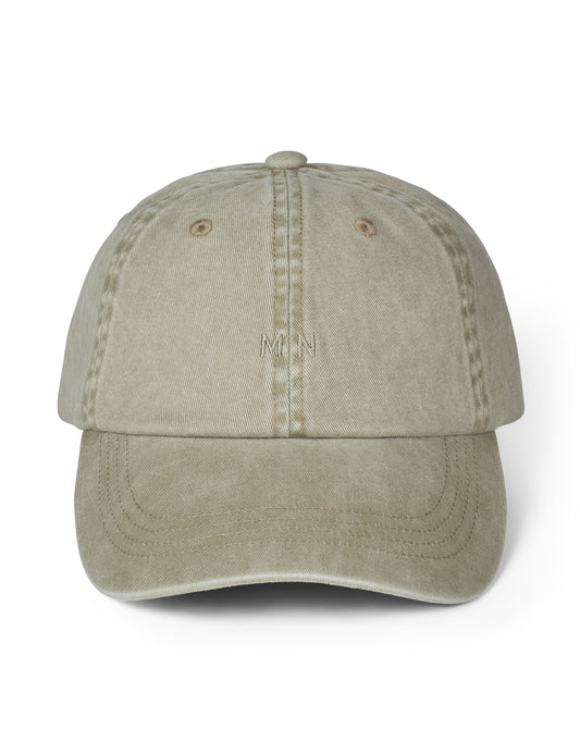 Washed Cotton Twill Coal Cap, Castle Wall