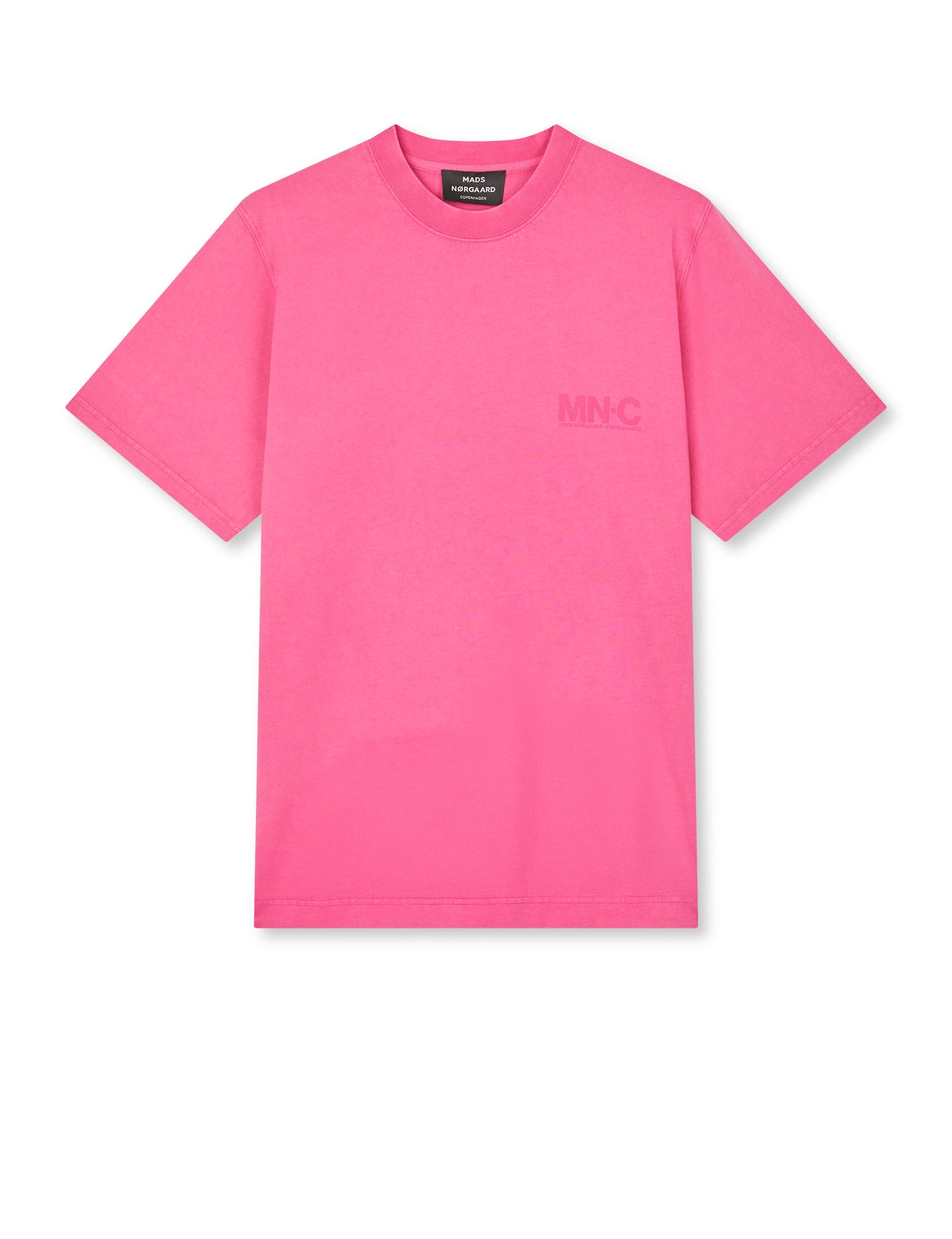 Cotton Jersey Frode MNC Tee, Raspberry Rose