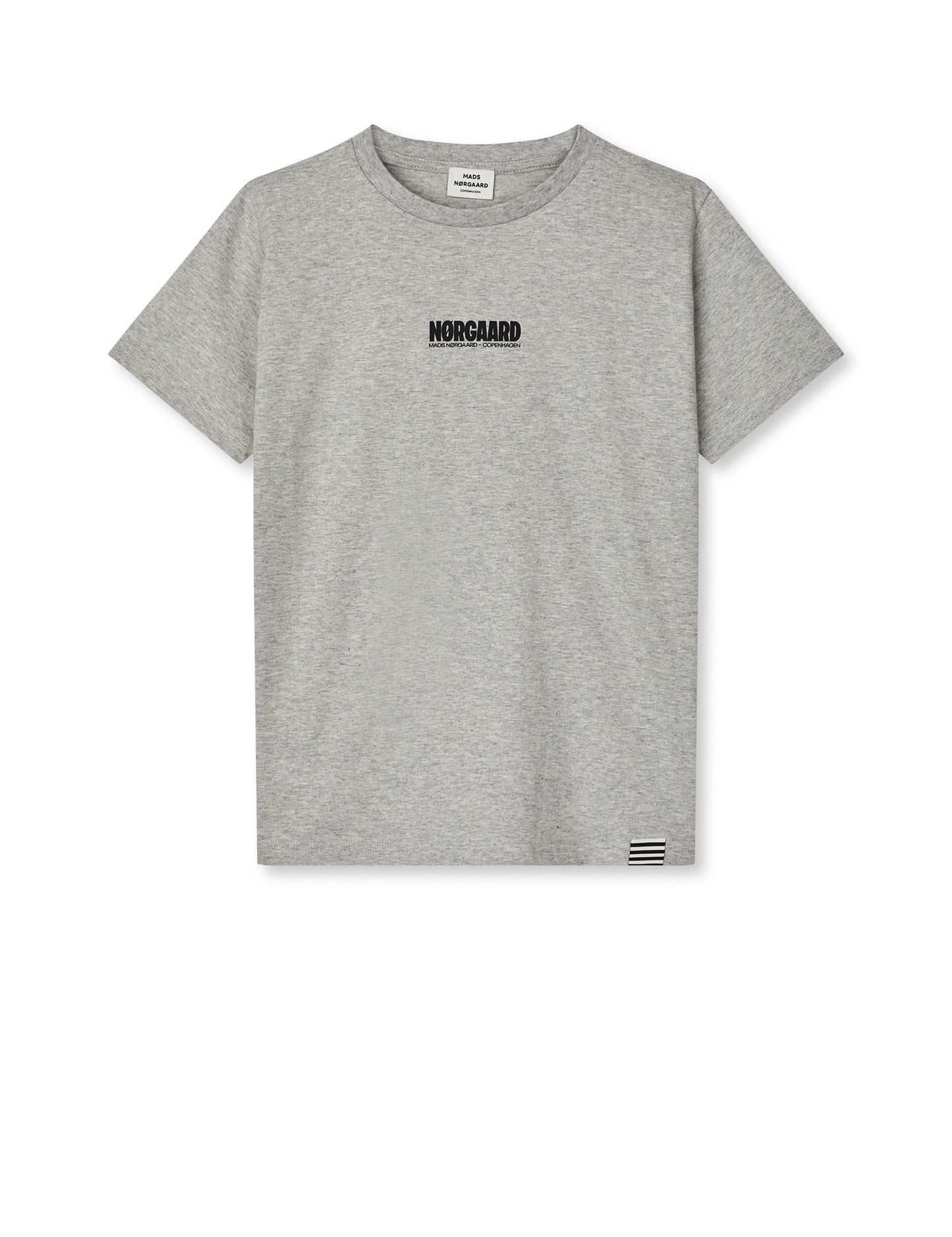 Printed Logo Thorlino Tee, Grey Melange