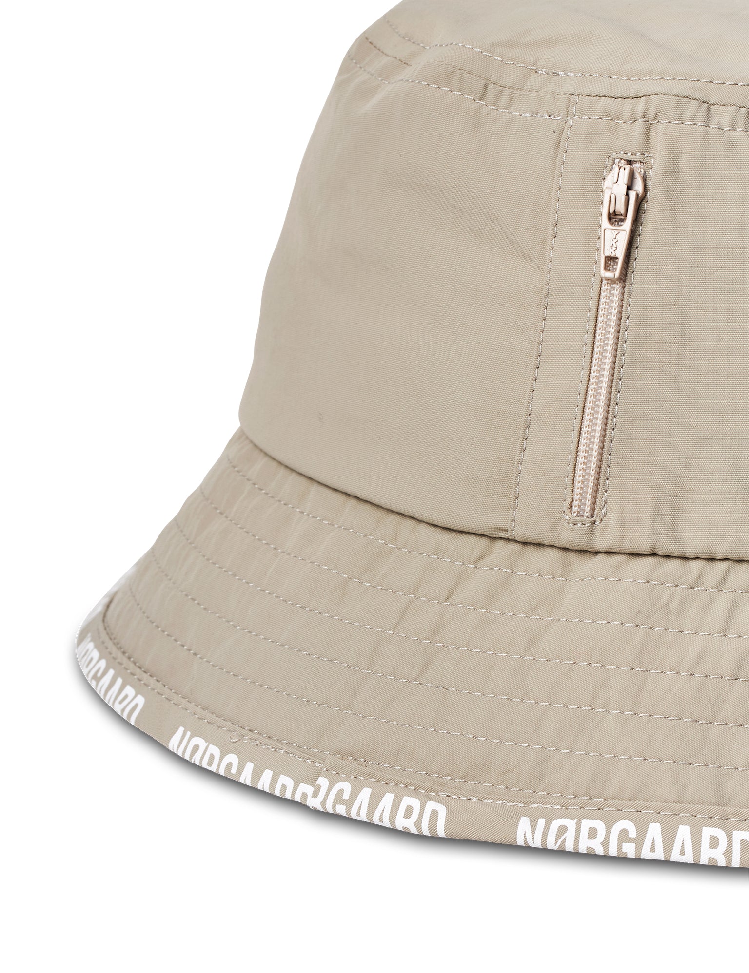 帽子 DOME BUCKET HAT S/M Sunny Line Bucket Hat, Plaza Taupe – MADS NØRGAARD – COPENHAGEN