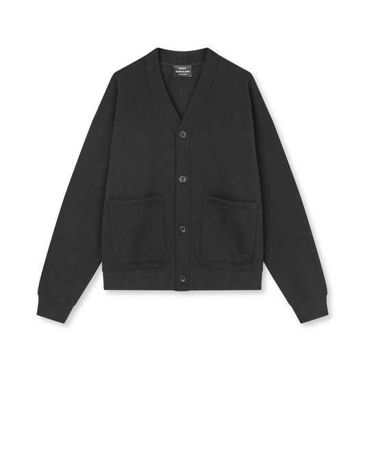 Standard Novak Cardigan Sweat, Black
