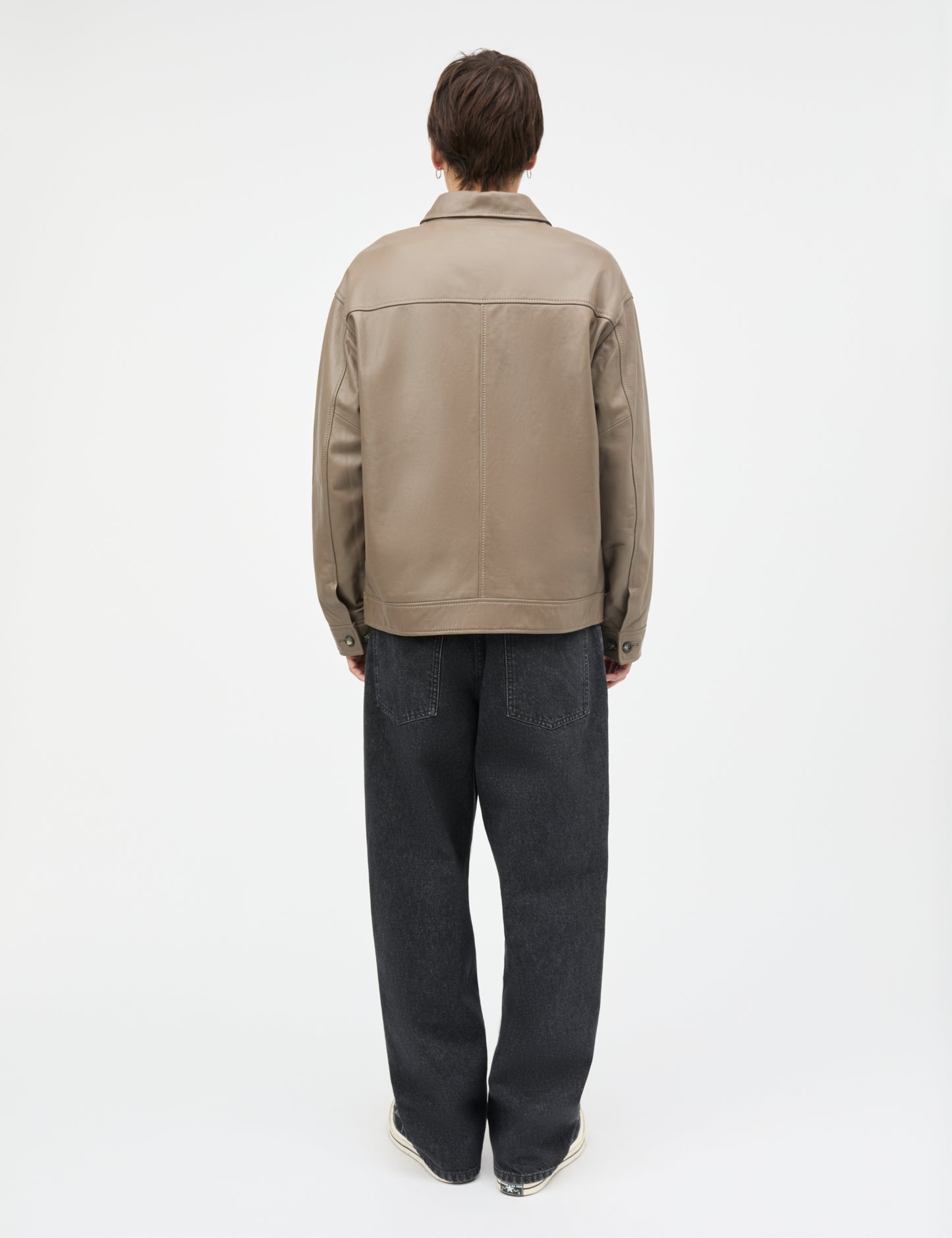 Sundown Leather Norton Jacket, Walnut