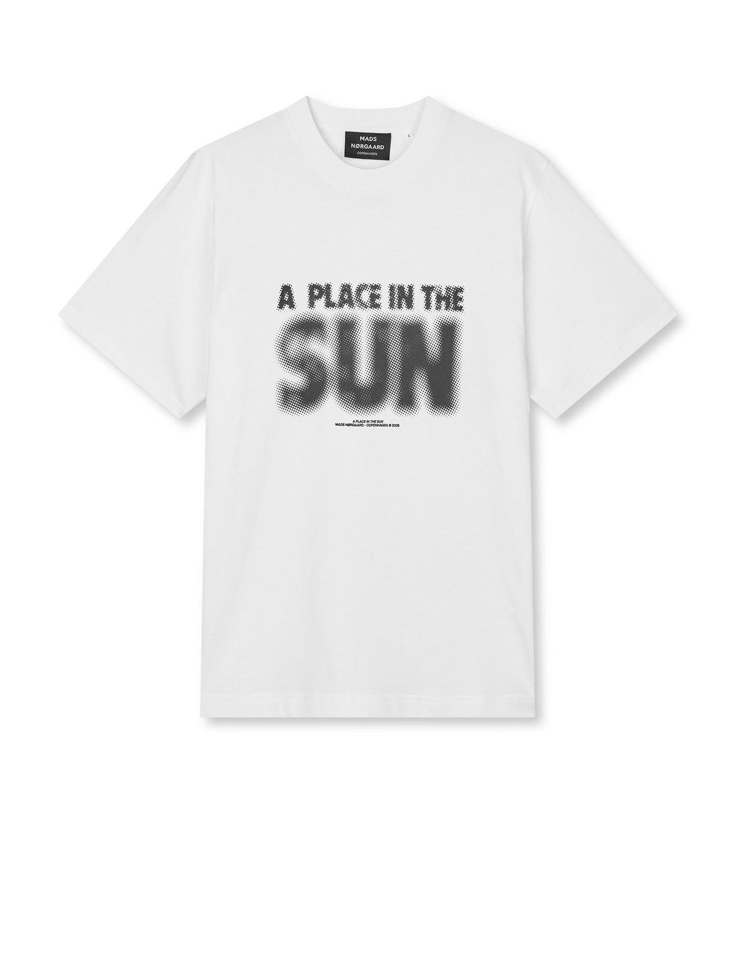Cotton Jersey Frode A Place Tee, White