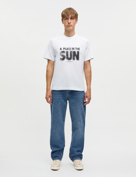 Cotton Jersey Frode A Place Tee, White