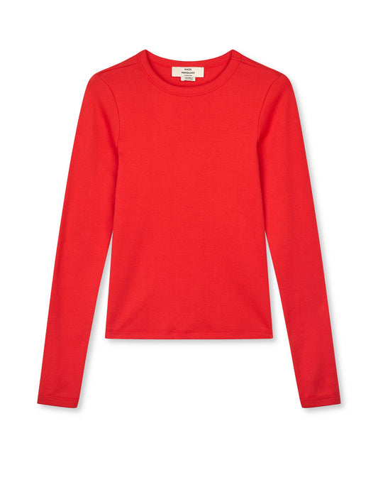 Grace jersey Camille Tee LS, Goji Berry