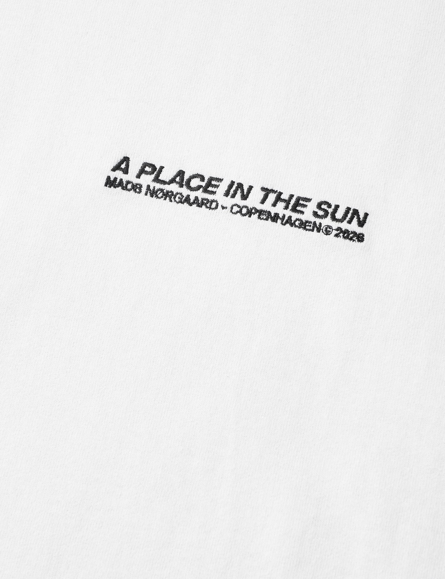 Open-End A Place Big Tee, White