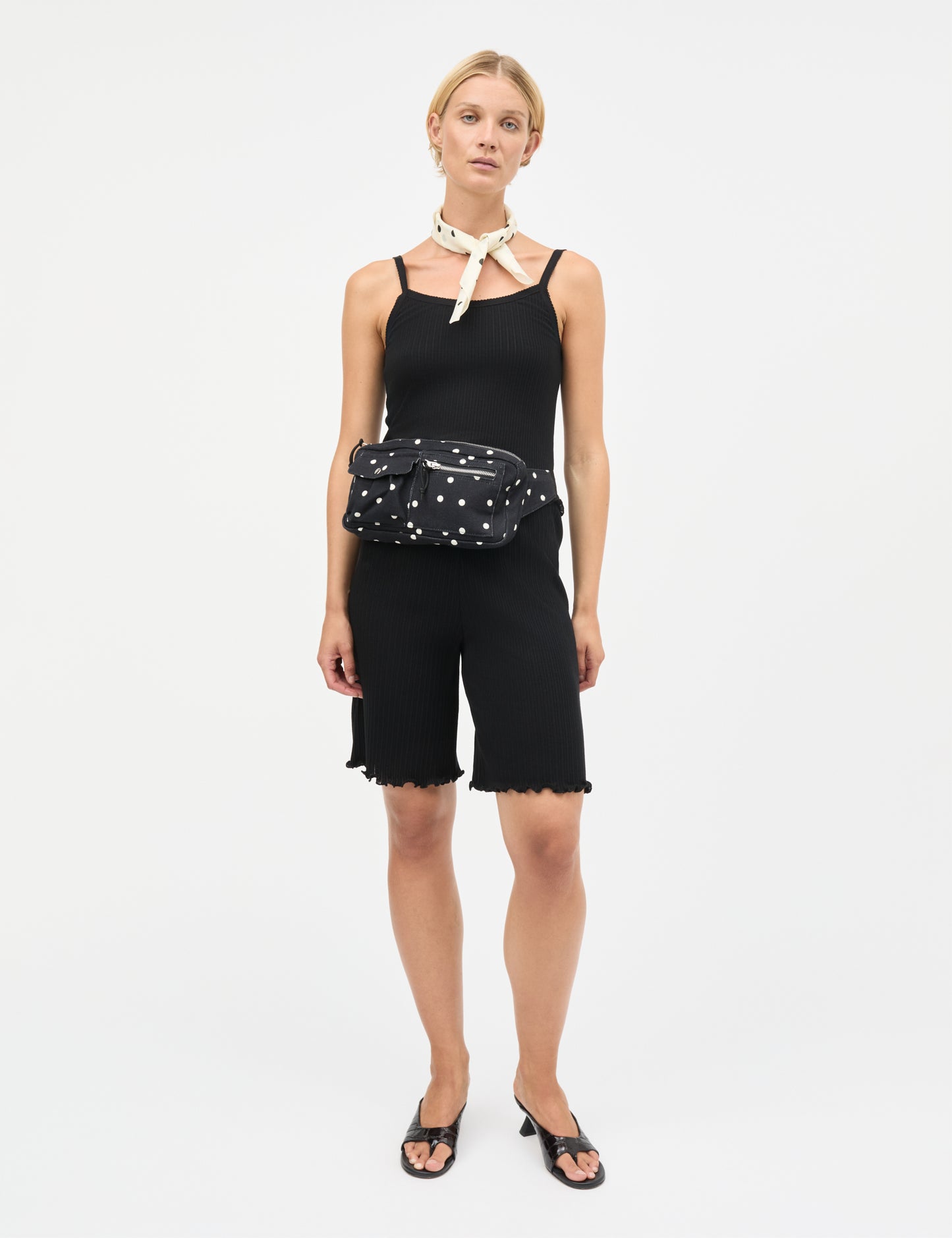 Boutiqno Carni Art Bag, Dot AOP Black