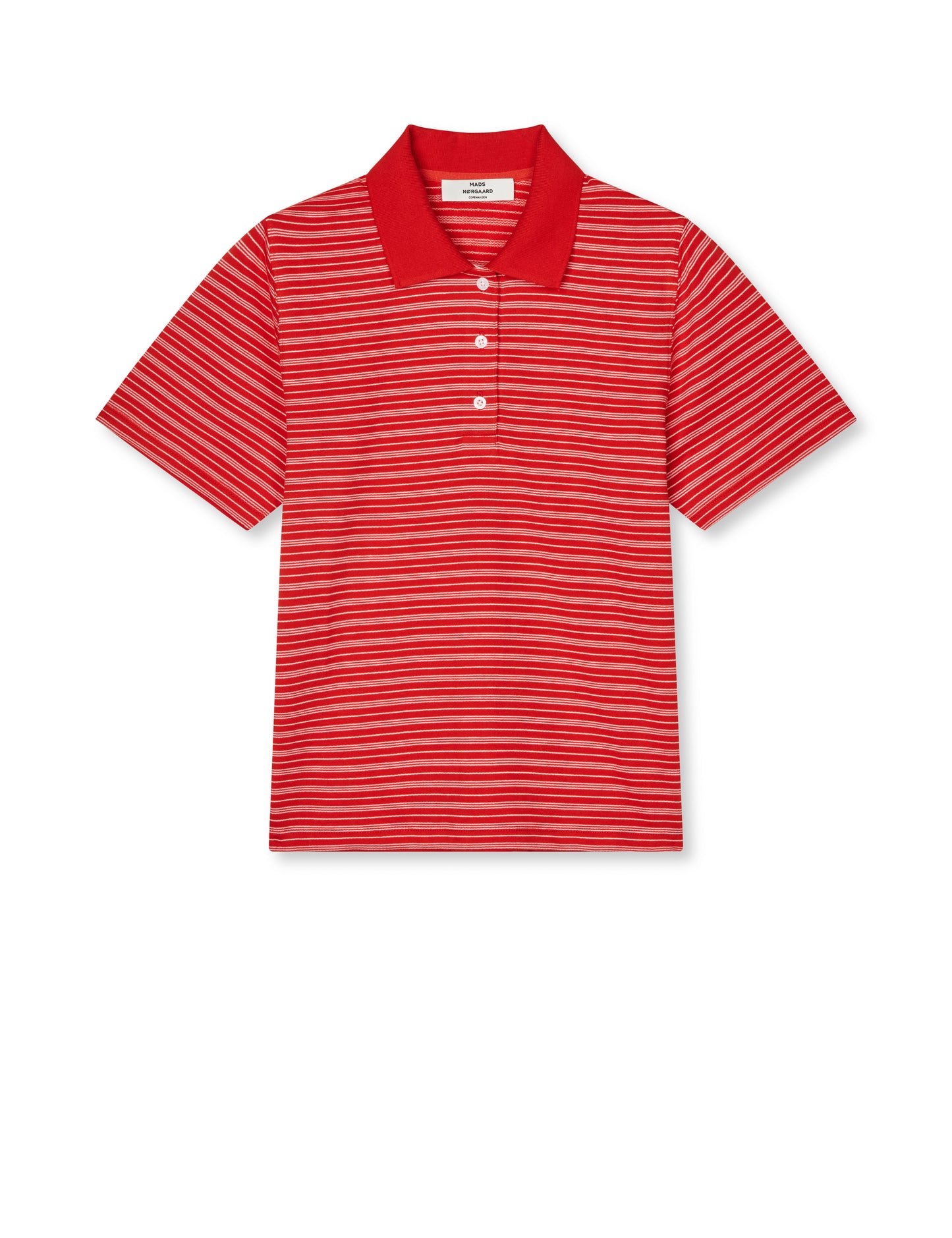Light Terry Marlo Polo Tee, Fiery Red/Fairy Tale/Vanilla I