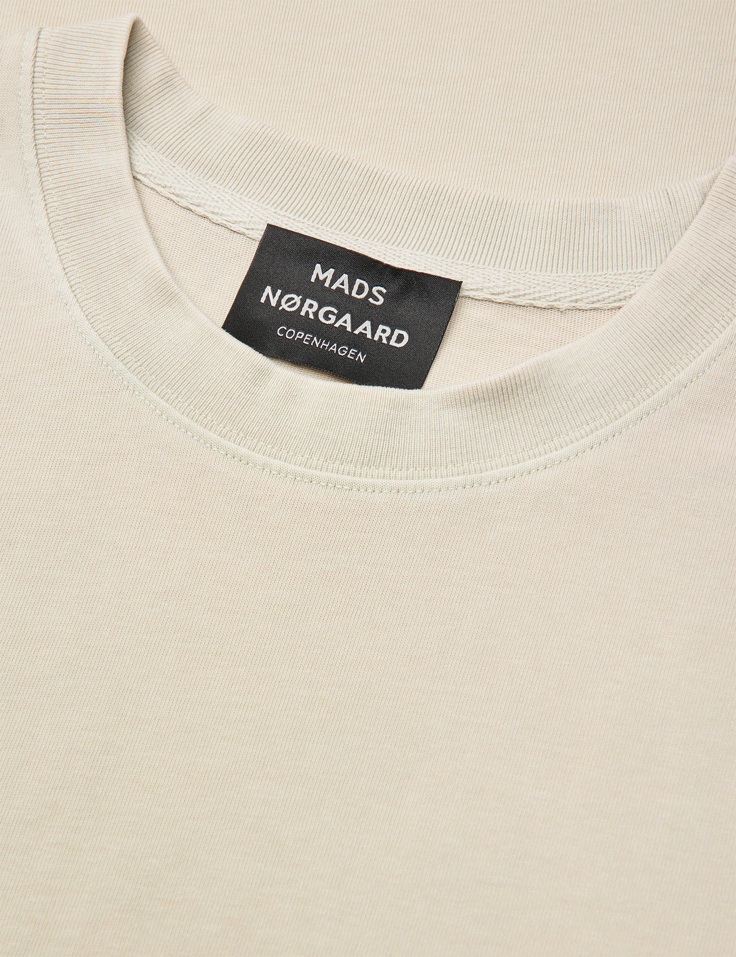 Combed Jersey Dye Thorbjørn Tee, Oatmeal