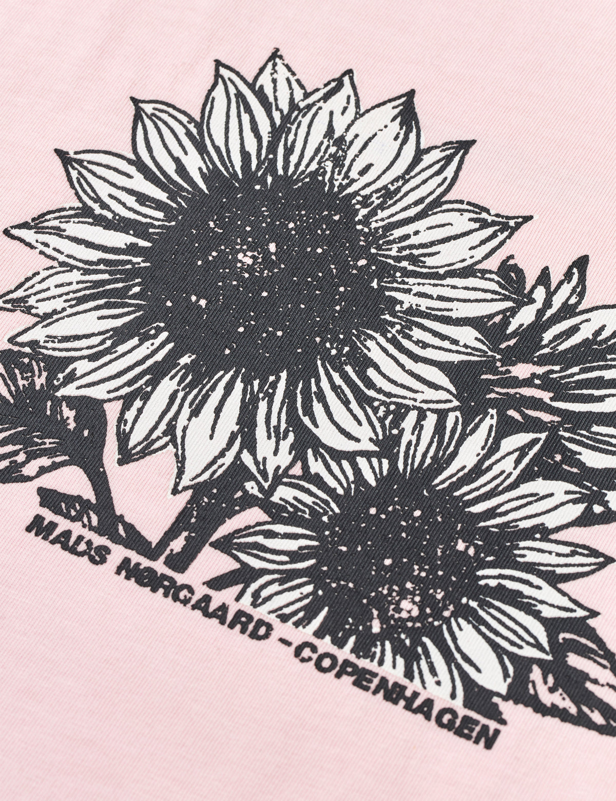 Cotton Jersey Dassel Tee, Icy Pink