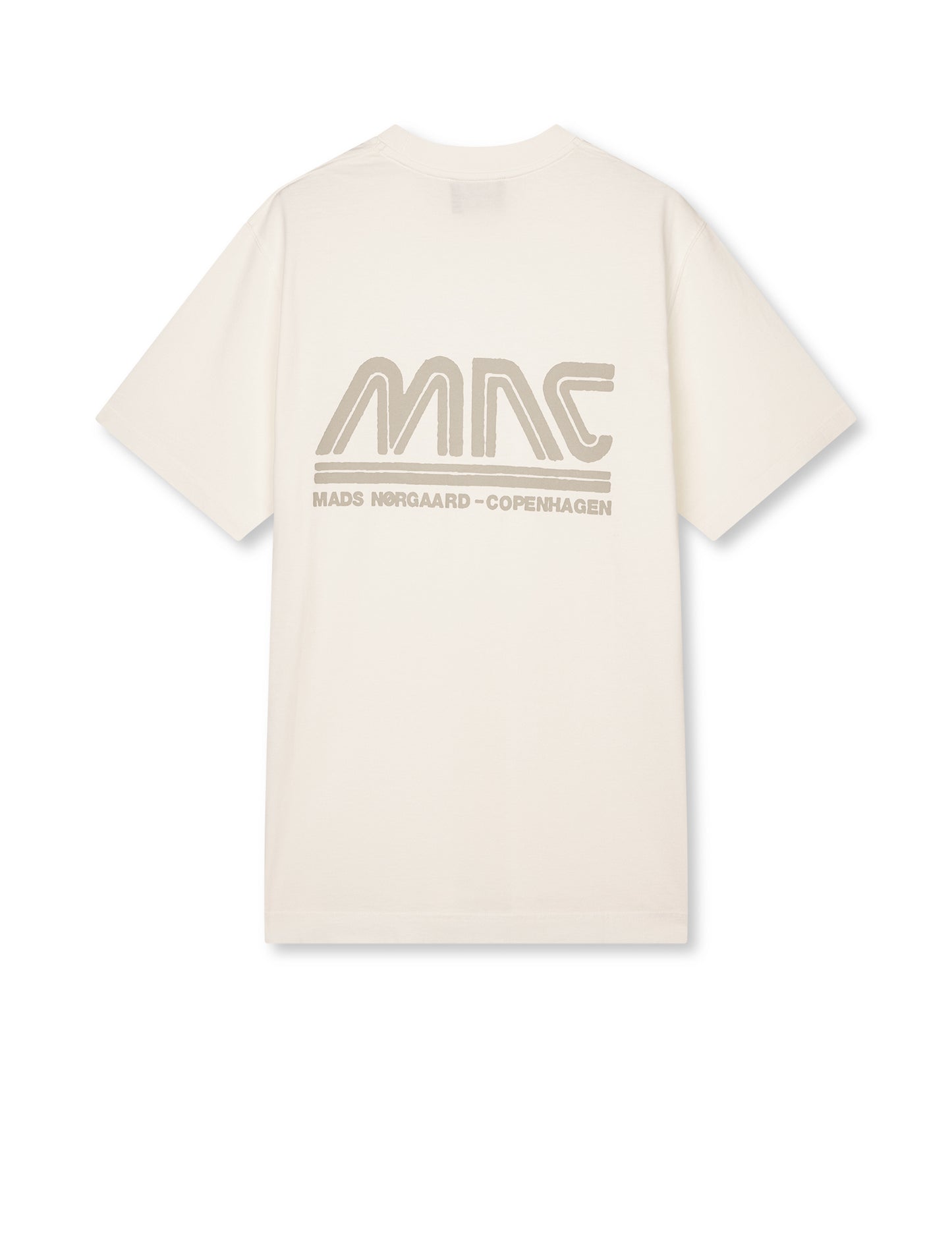 Cotton Jersey Frode MNC Tee, Vanilla Ice