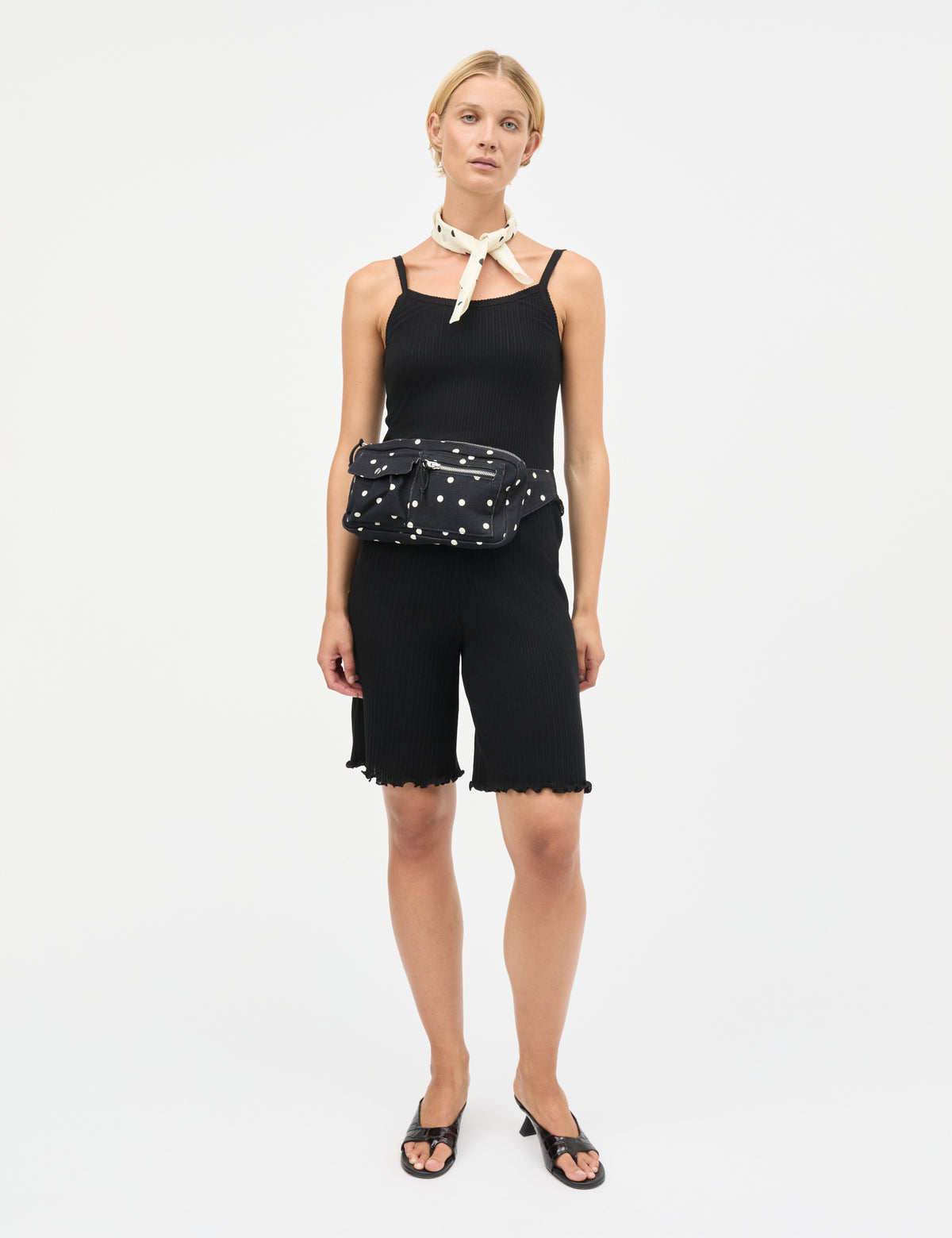 Pointella Trilla Top, Black