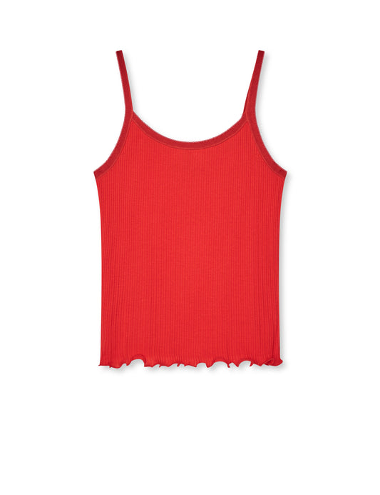 Pointella Trilla Top, Fiery Red
