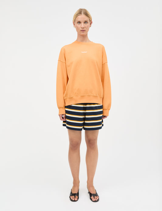 Compact Cotton Atli Sweatshirt, Zinnia