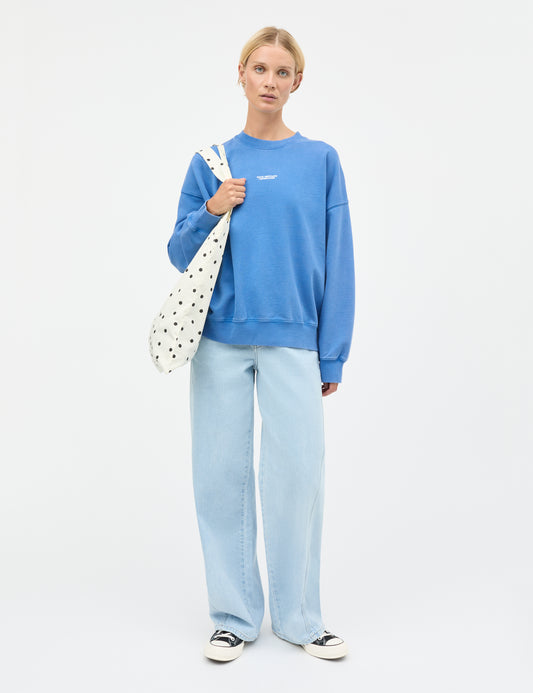 Compact Cotton Atli Sweatshirt, Bright Cobalt