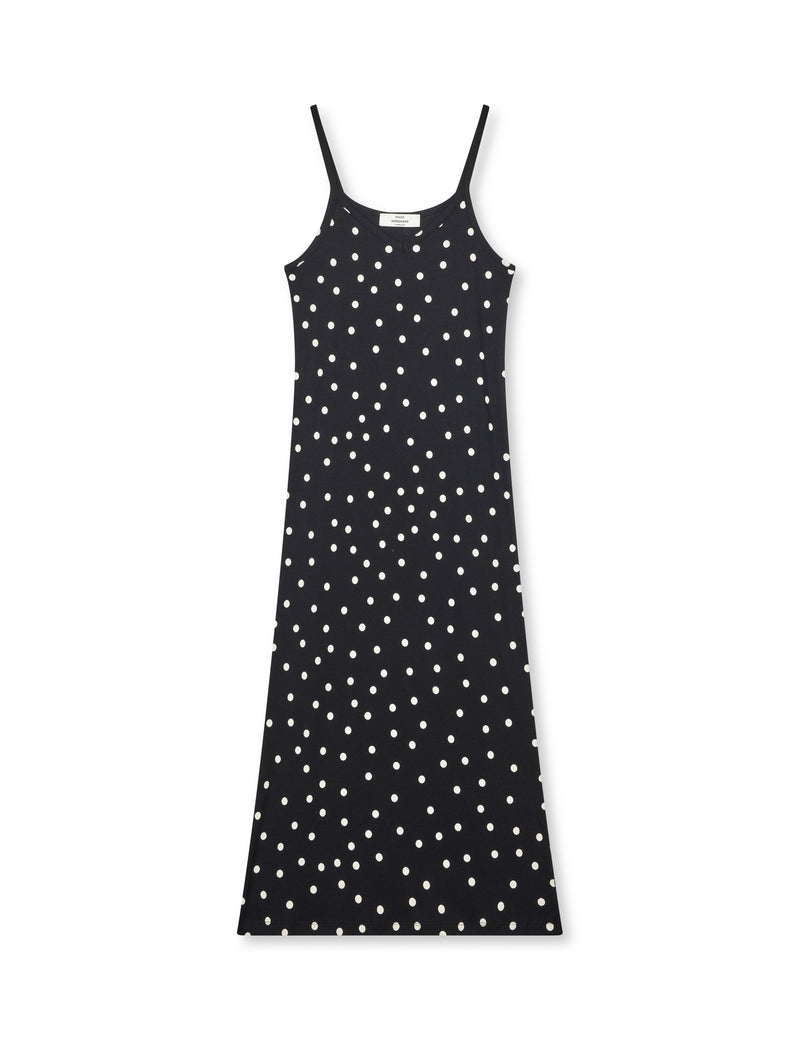 2x2 Cotton Delkissa Dress AOP, Dot AOP Black – MADS NØRGAARD