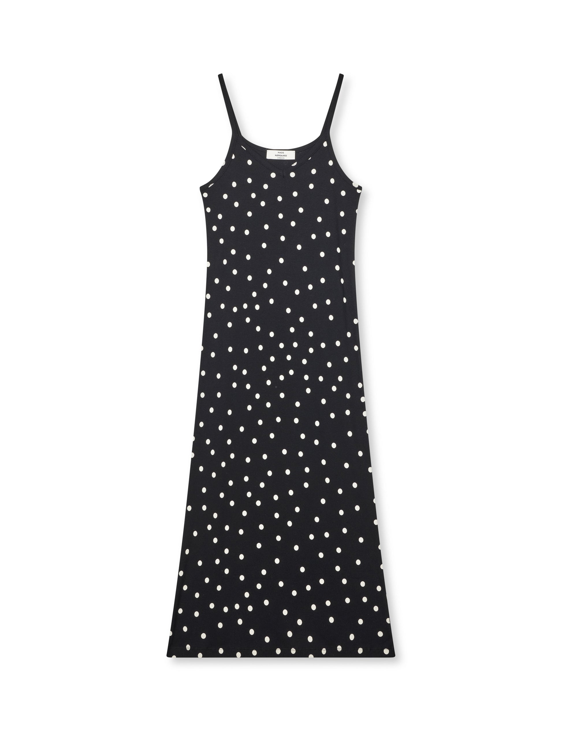 2x2 Cotton Delkissa Dress AOP, Dot AOP Black – MADS NØRGAARD