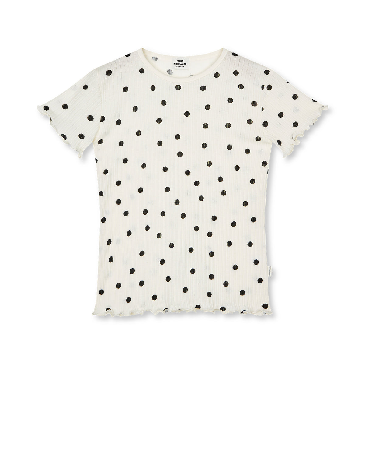 Pointella Trixina Tee AOP, Dot AOP Vanilla Ice