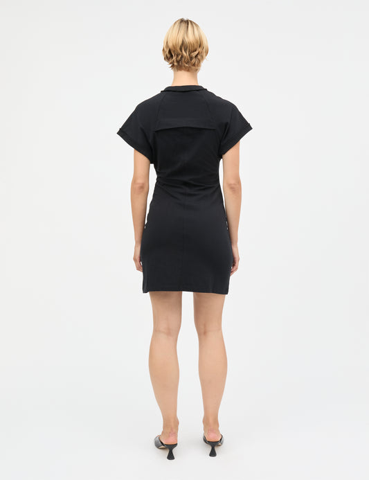 Dry Jersey Tash Dress, Black