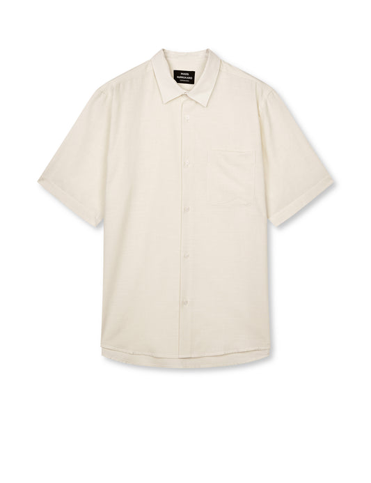 Grida Cotton Victor Shirt SS, Vanilla Ice
